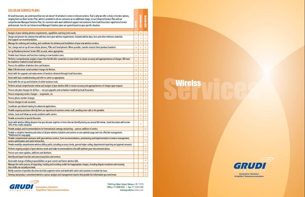 Brochure - Gary Treer Writer Marketing Consultant